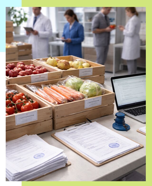 Сертификация овощей и фруктов в Улане-Удэ от 8707 р. | Алешин-Лнд