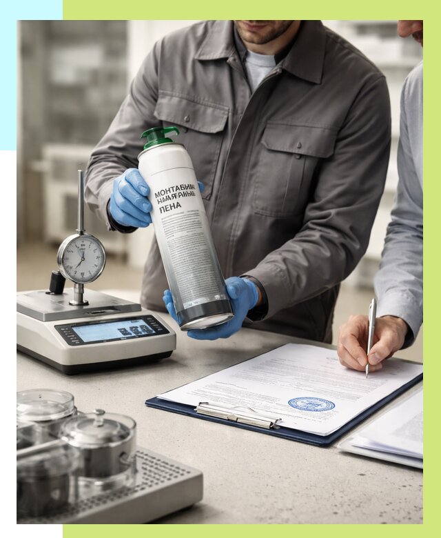 Сертификация монтажной пены в Улане-Удэ от 15365 р. | Алешин-Лнд