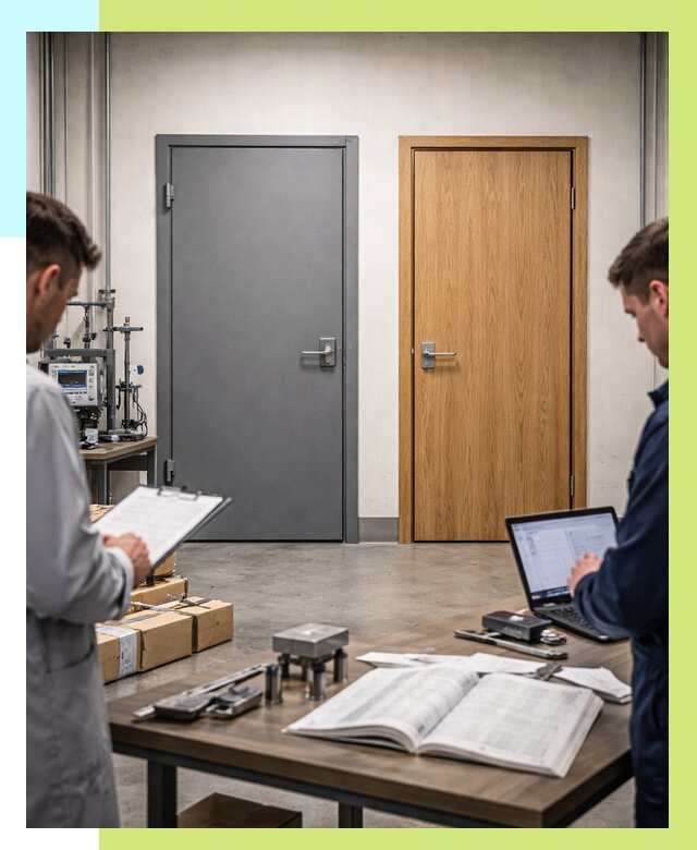 Сертификация дверей в Улане-Удэ от 8194 р. под ключ | Алешин-Лнд