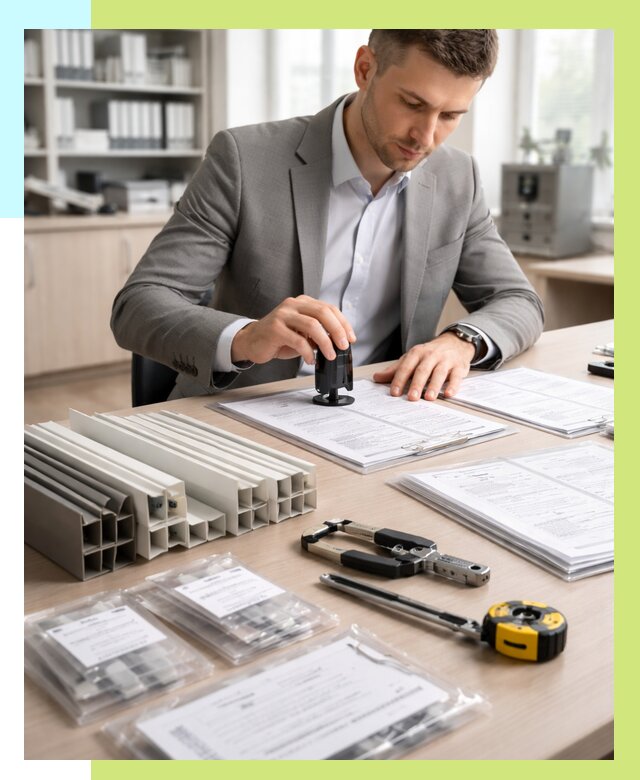 Сертификация ПВХ продукции в Улане-Удэ от 8707 р., Алешин-Лнд