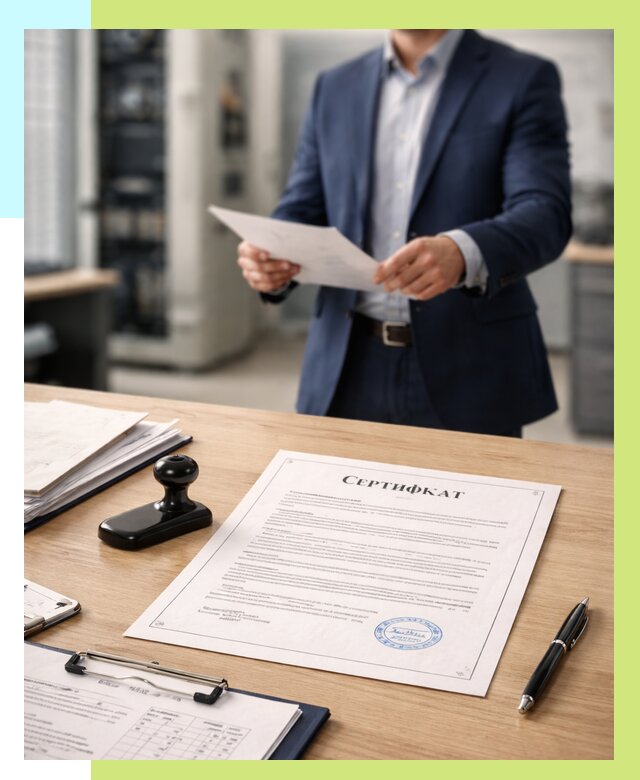 Сертификат на оборудование в Улане-Удэ от 15365 р. | Алешин-Лнд