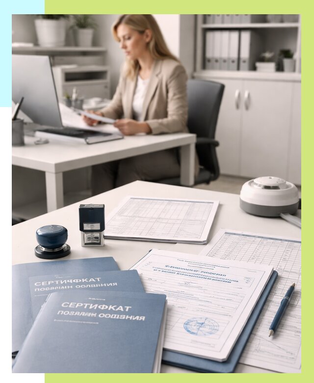 Сертификаты пожарной безопасности в Улане-Удэ от 15365 р. | Алешин-Лнд