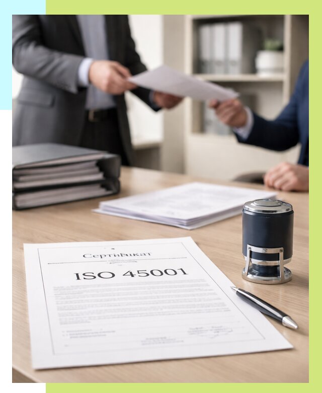 Сертификат ISO 45001 в Улане-Удэ под ключ от 46094 р. | Алешин-Лнд