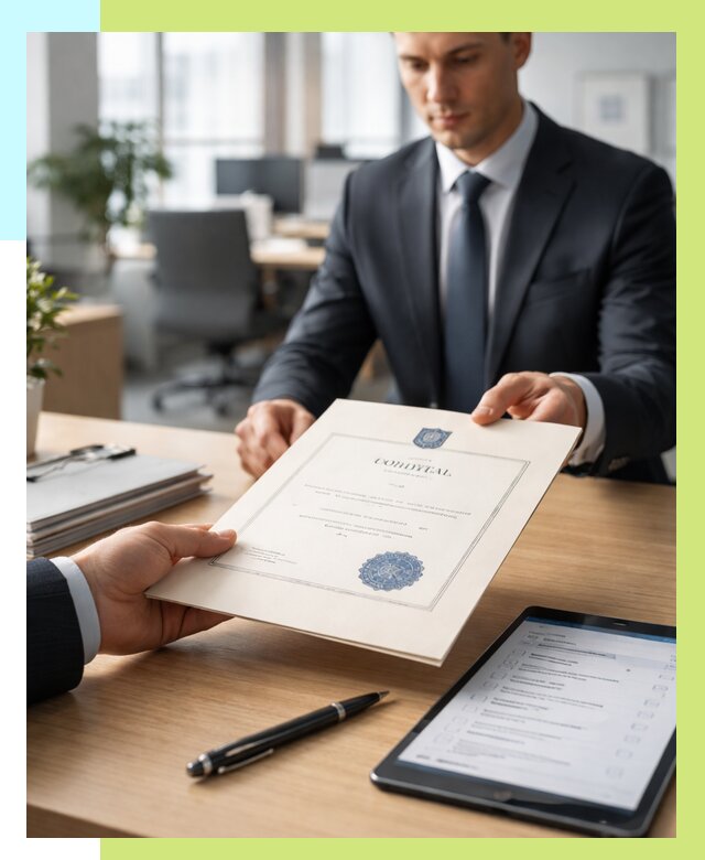 Сертификат ISO 30301 в Улане-Удэ от 35851 р. | Алешин-Лнд - под ключ